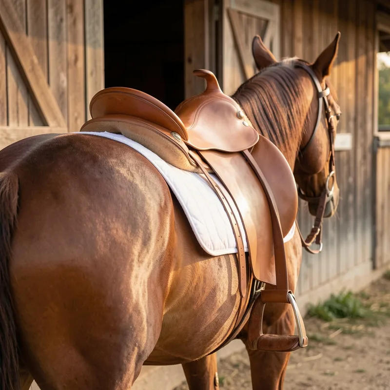 Comment choisir une selle de cheval sans blesser son dos