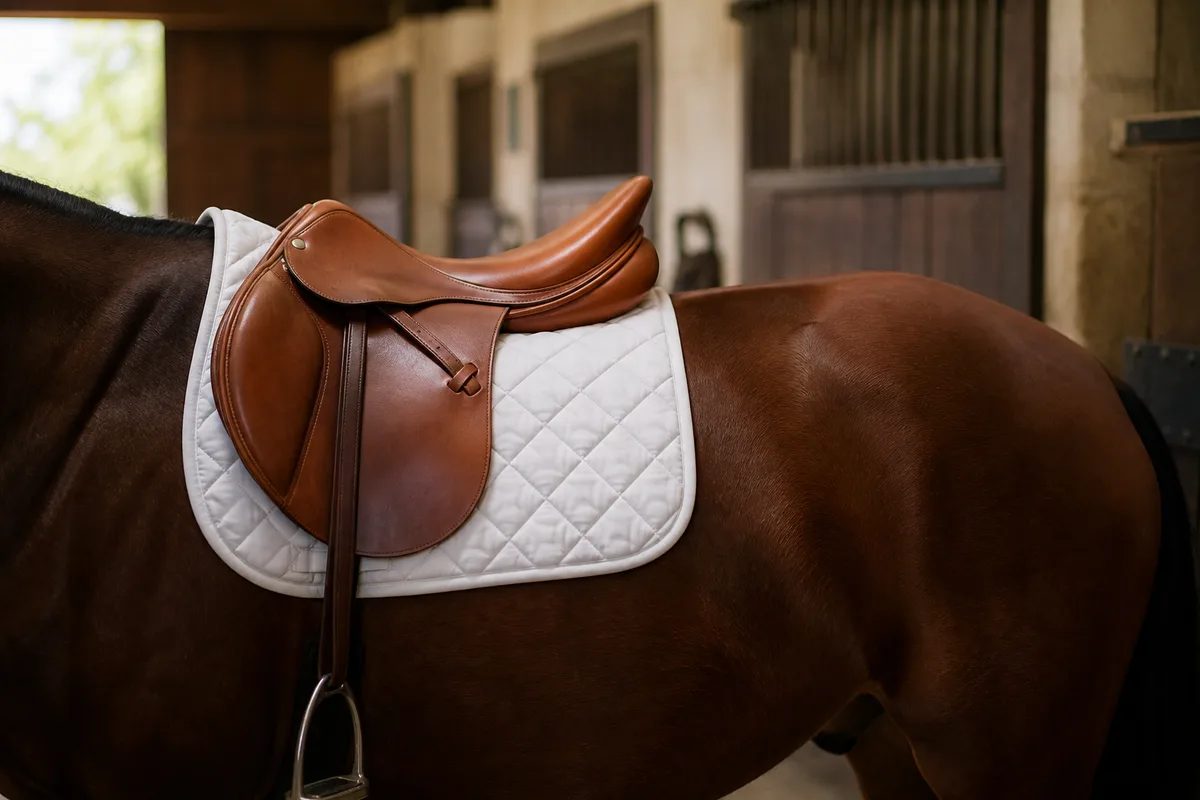 Choisir un tapis de selle : forme, taille et matière